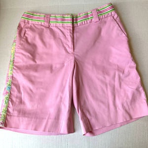Lilly Pulitzer Pink Bermuda Shorts Size 4‎